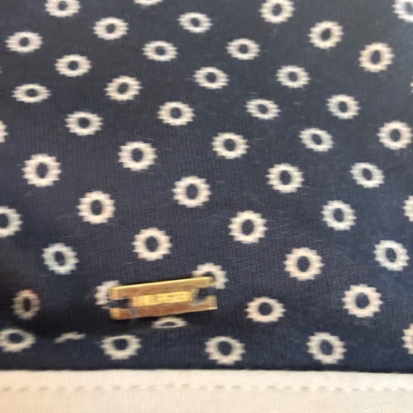 Tommy Hilfiger Navy and White Blouse - Picture 3 of 5